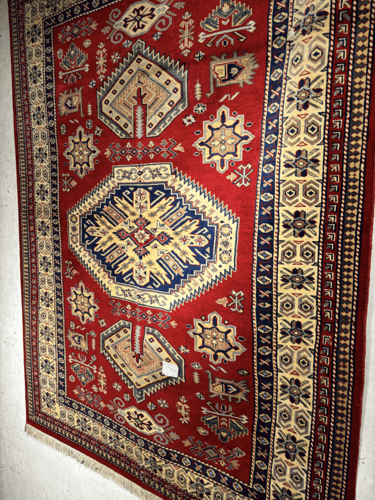 سجاد صوف مصنوع يدوياً مقاس: 137*186 سم - M97