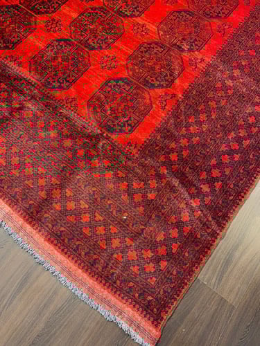 سجاد صوف مصنوع يدوياً مقاس: 200*290 سم - U81