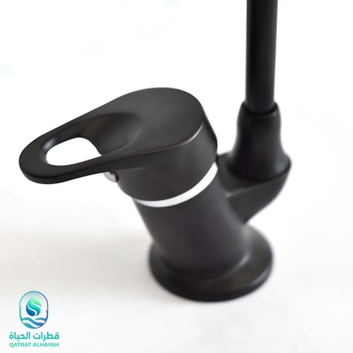 اونابكو حنفية تركية بريميوم وسط نحاس مطلي اسود