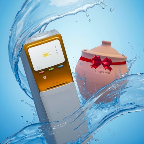 برادة مع فخار هدية