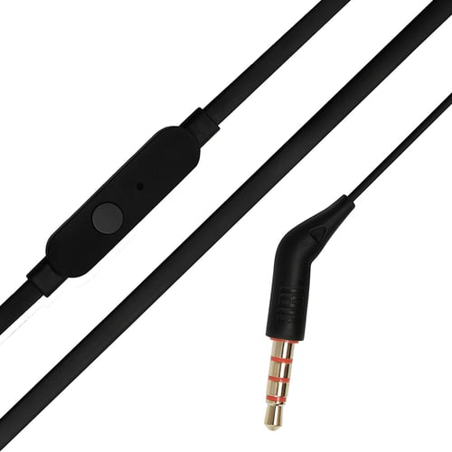 سماعة أذن سلك مع مايكروفون JBL Tune 110 اللون أسود