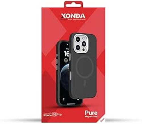 Xonda -كفر حماية PURE للايفون 16سيليكون مع ماغ سيف