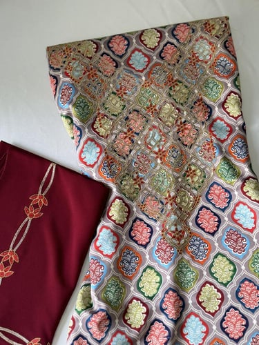 مخور حرير مع طرحة