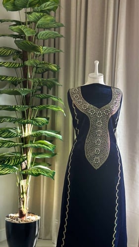 مخور مخمل انيق وفخم-قماش ⚜️-كحلي