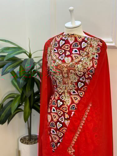 مخور مخرم حرير متروس فصوص اندونسي ناعم مع طرحة مطر...