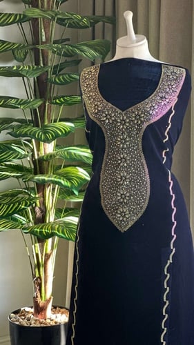 مخور مخمل انيق وفخم-قماش ⚜️-كحلي