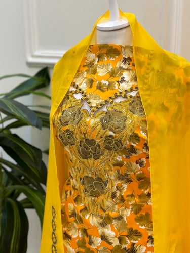 مخور مخرم حرير متروس فصوص اندونسي ناعم مع طرحة مطر...