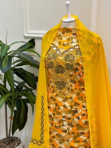 مخور مخرم حرير متروس فصوص اندونسي ناعم مع طرحة مطر...