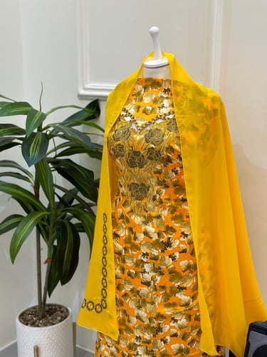 مخور مخرم حرير متروس فصوص اندونسي ناعم مع طرحة مطر...