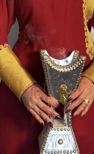 مخور قطن كشميري قماش