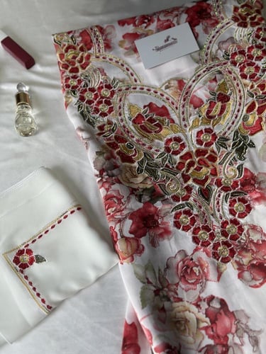 مخور حرير مع طرحة