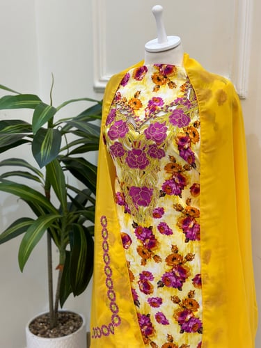 مخور مخرم حرير متروس فصوص اندونسي ناعم مع طرحة مطر...