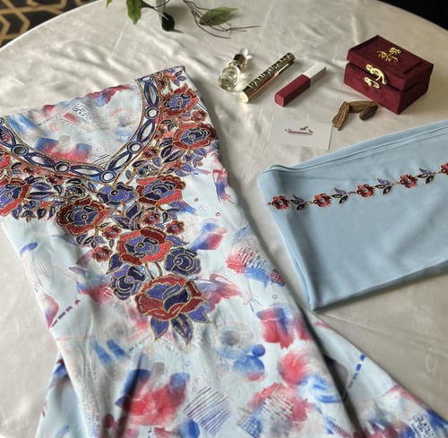 مخور حرير مع طرحة