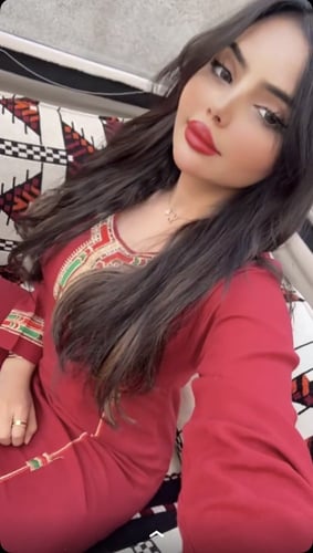 مخور قطن كشميري-عنابي