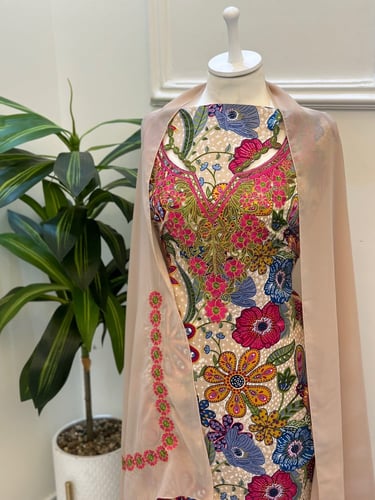 مخور مخرم حرير متروس فصوص اندونسي ناعم مع طرحة مطر...