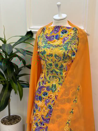 مخور مخرم حرير متروس فصوص اندونسي ناعم مع طرحة مطر...