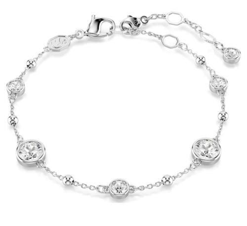 سوار فضي سوارفسكي