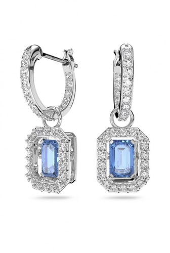 اقراط ميلينا ازرق سوارفسكي