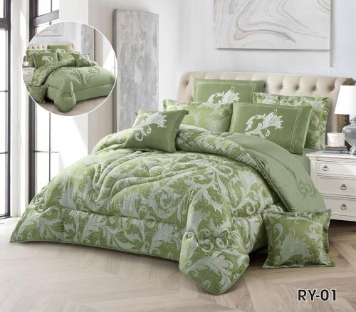 مفرش جاكار مشجر 8 قطع