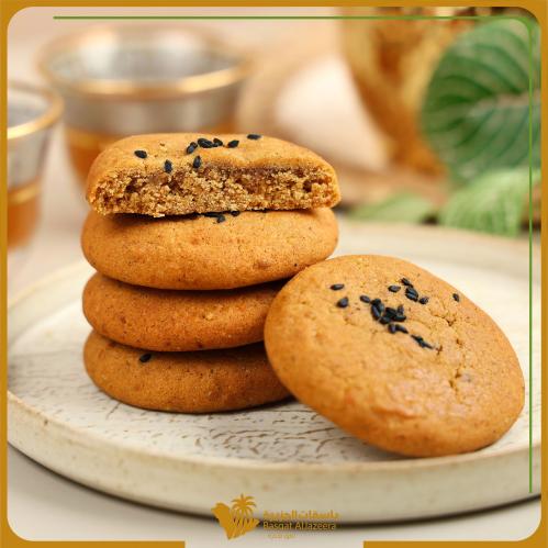 كوكيز حساوي بدبس التمر والحلوة الحساوية