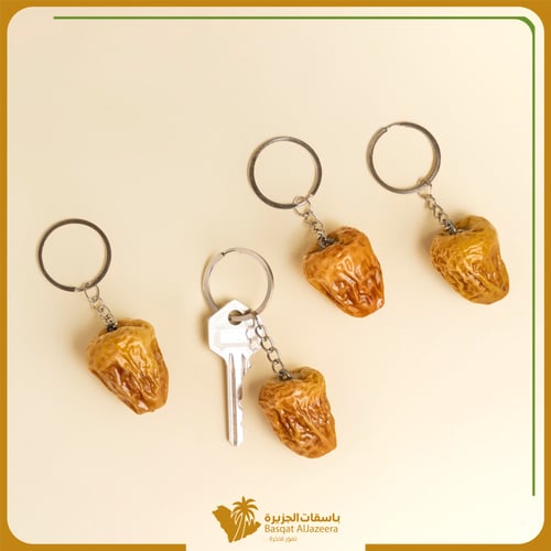 ميدالية تمر سكري مفتل ذهبي