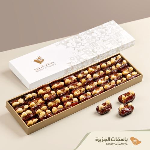 تمر خضري بالعسل والكاجو - بوكس هارد كفر