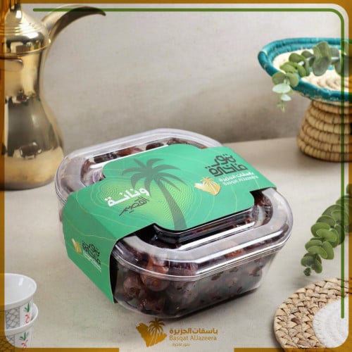 تمر ونانة القصيم رطب - علبة كريستال