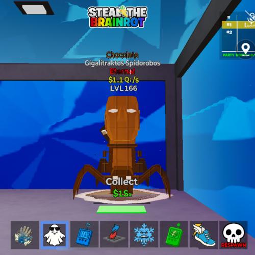 عنكبوت شوكلت لفل 166) ماب السرقه فورت نايت