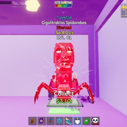 عنكبوت كرستال لفل 81 مضروب ) ماب السرقه فورت نايت