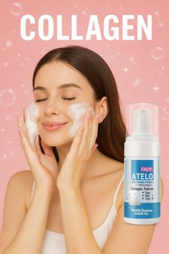 رغوة تنظيف الوجه "FACY ATELO Multi Collagen Peptid...