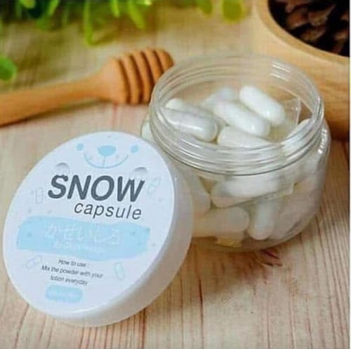 سنو كبسولات بودرة من جلوتا فروزن 30 كبسولة SNOW Ca...
