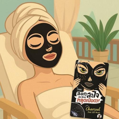 قناع تقشير الفحم The Original Charcoal Peel off Ma...