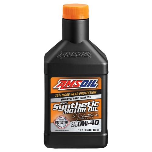 AMSOIL 0W-40 Signature Series 100% Synthetic Motor...