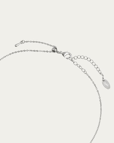 طقم زهرة الياسمين الماسية مرصع بالزركون