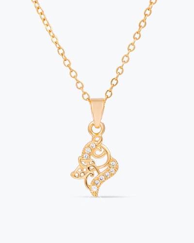 طقم مجوهرات بنات مزين بالزركون ولمعة الألماس