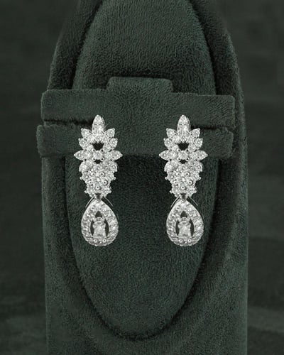 شوكر 5 قطع للنساء مرصع بالزركون