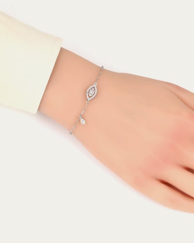 اسوارة ماركة خاتون بتصميم الماركيز باحجار الزركون