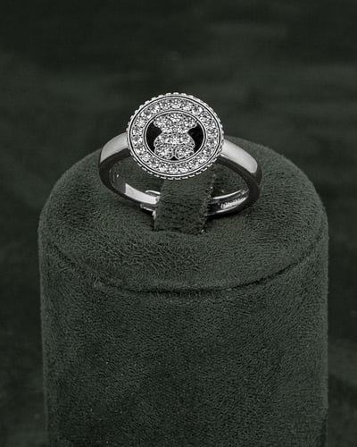 طقم زركون ناعم مرصع بالزركون هدية مثالية