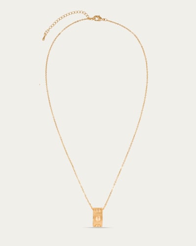 سلسال بتصميم عالمي ستايل عصري ذهبي