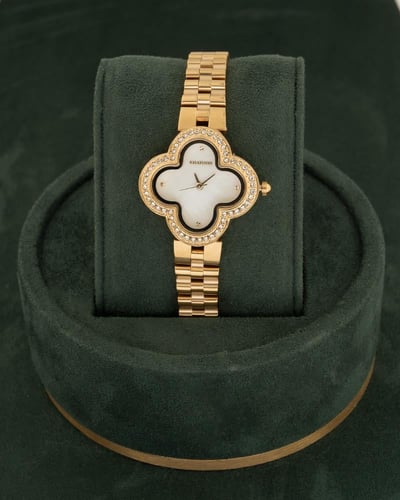 طقم خاتون® الملكي ساعة ومجوهرات متناغمة بتصميم عال...