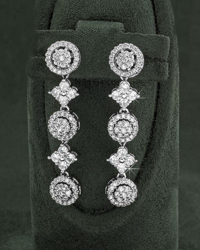 طقم مجوهرات نسائية فاخر بزركون