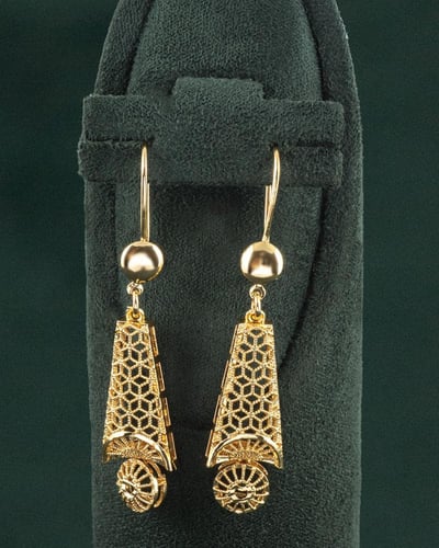 طقم إكسسوار موضة ربطة فيونكة بلمعة الذهب