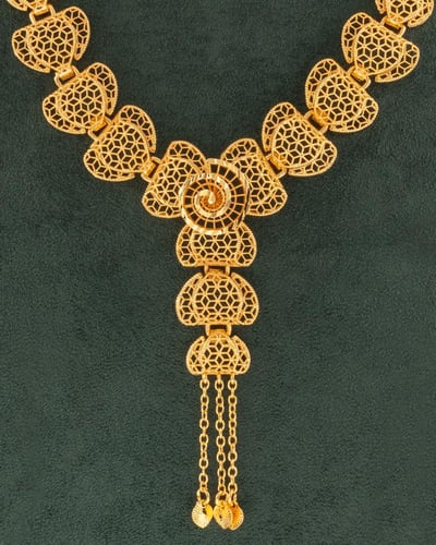 طقم الزهور بديل الذهب من خاتون®