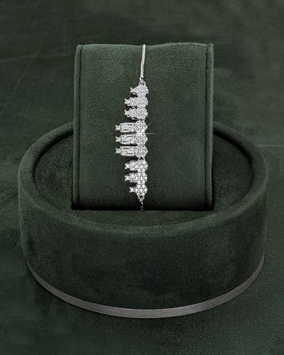 طقم مجوهرات نسائي ناعم ماسي