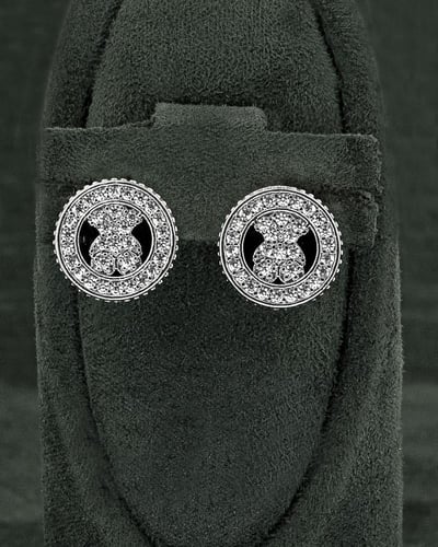 طقم زركون ناعم مرصع بالزركون هدية مثالية