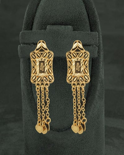 طقم مجوهرات ماركة خاتون بلمعة الذهب