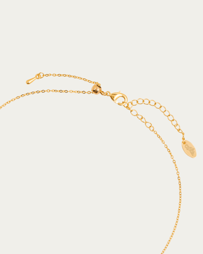 طقم الدمعة الذهبية من سلسال وحلق مرصع بالزركون