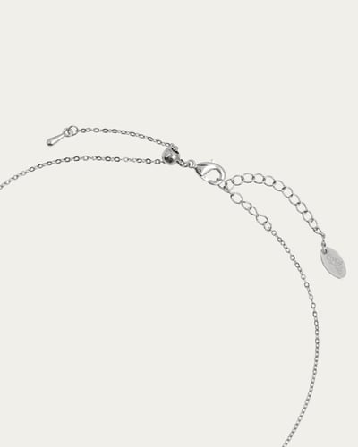 طقم شومية ماسي ثلاثي مرصع بالزركون من سلسال وحلق