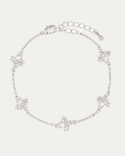 اسوارة نسائية ناعمة مزينة بالزركون تصميم ماسي