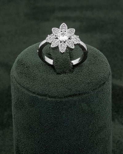 طقم زركون بلمعة الألماس مع ساعة، قلادة، إسوارة، خا...